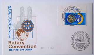 Obálka Rotary convention Mnichov 1987