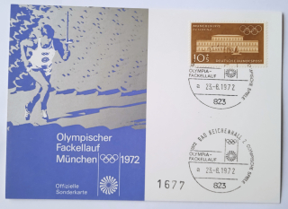 pohlednice Olympiáda 1972 Mnichov
