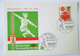 Karty gymnastika turnfest Stuttgart